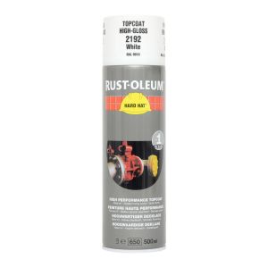 White rustoleum store spray paint