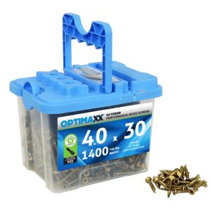 4.0 x 30  (1400) Optimaxx Performance Woodscrew Tub