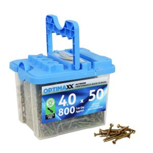 4.0 x 50  (800) Optimaxx Performance Woodscrew Tub