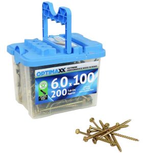 6.0 x 100 (200) Optimaxx Performance Woodscrew Tub