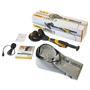 Mirka LEROS-S 950XCV Dual Voltage 225mm Short Reach Wall Sander with Bag - 5.0mm Orbit - 110/240V