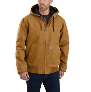 Carhartt Duck Insulated Active Jacket - Brown - X-Large