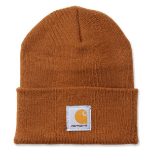 Carhartt A18 Watch Beanie Hat - Brown - One Size