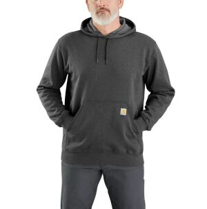 Carharrtt Loose Fit Midweight Hooded Sweatshirt - Carbon Heather - Large