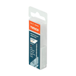 Timco 3/32" HSS Fully Ground Jobber Drill (Pack of 10)