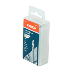 Timco 5.0mm HSS Fully Ground Jobber Drill (Pack of 10)